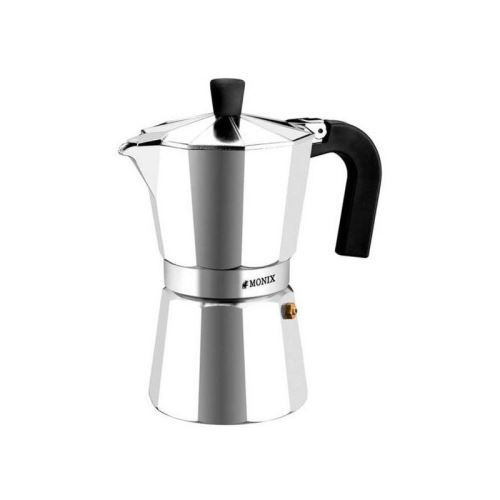 Cafetière Italienne Monix M620006 – Aluminium, 6 Tasses, Filtre Permanent - vue 3