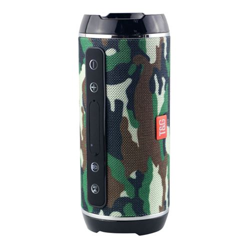Générique Camouflage Haut-Parleur Bluetooth Tg 116 Usb / Tf / Fm Extérieur Stéréo - Image 1