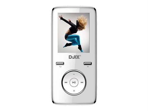Logicom D-Jix M350 - Lecteur numérique - 8 Go - blanc