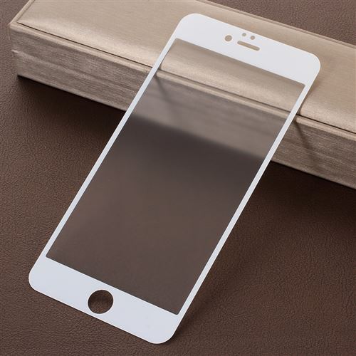 Coque en TPU colle 026mm 2.5D givré couverture complète blanc pour votre Apple iPhone 6s Plus/6 Plus