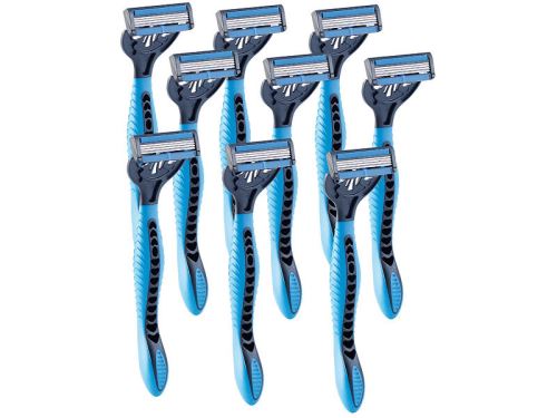 Lot de 9 rasoirs à 4 lames