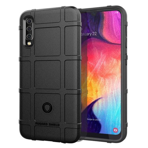 Etui Coque de protection durable anti choc pour Samsung Galaxy A50 - Noir