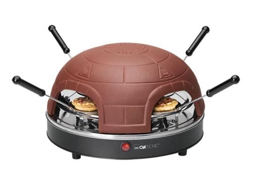 Four à pizza de table Clatronic PO 3681 en terre cuite