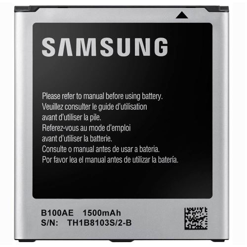 Samsung EB-B100AEBECWW Batterie pour Samsung Galaxy Trend Lite 1500 mAh Noir