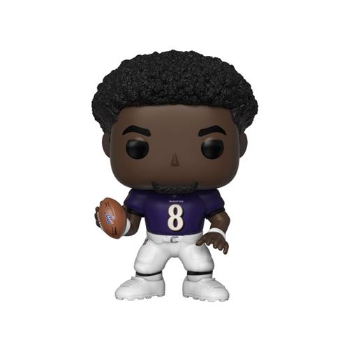 NFL - Figurine POP! Lamar Jackson (Ravens) 9 cm