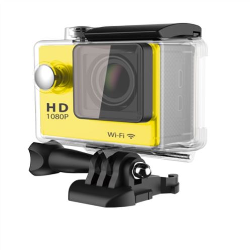 Caméra Waterproof pour Sports Extrêmes Ultra HD 4K (Bleu)