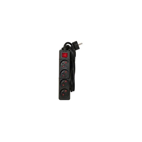 Chacon Noir Bloc Multiprise Avec Interrupteur 4 Prises 16A 1,5M