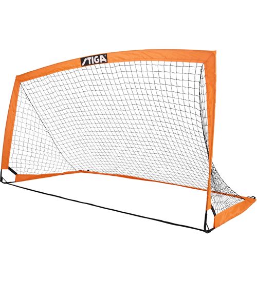 Stiga but de football Match pliable 270 x 150 x 150 cm orange / noir