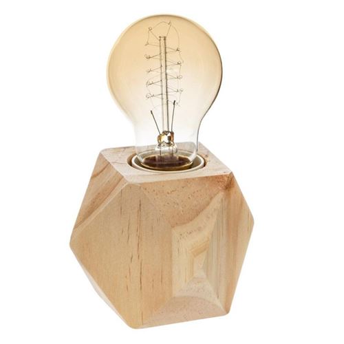 ATMOSPHERA - Socle de Lampe à Poser Bahia - 8cm - Beige - Image 3