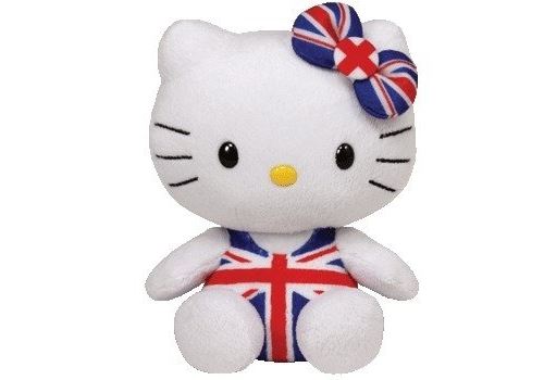 Ty Uk Bonjour Kitty - Union Jack