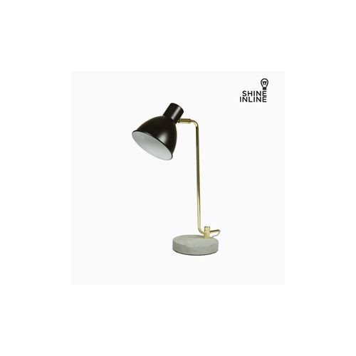 Lampe de bureau Noir Aluminium Béton (30 x 15 x 46 cm) by Shine Inline