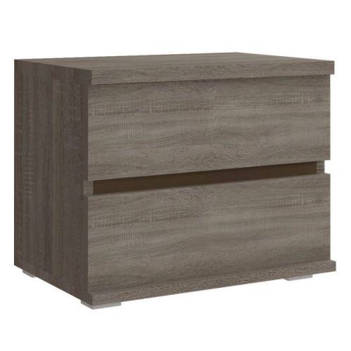 Paris Prix - Lot De 2 Tables De Chevet rosy 42cm Naturel