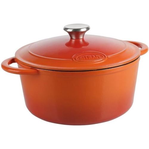 SITRAM Cocotte TRADIFONTE - 712573 - 5L Fonte emaillee ronde