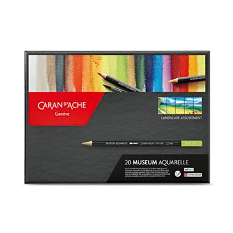 Crayon de couleur Museum Aquarelle - boite de 24 couleurs - 1