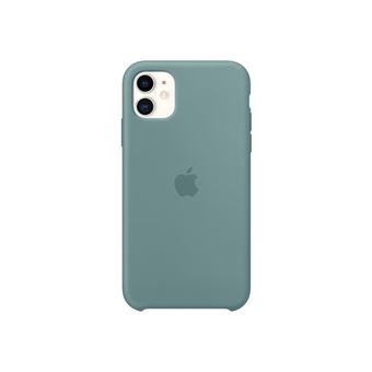 Coque en silicone Vert cactus Apple pour iPhone 11 - Coque et étui  téléphone mobile - Achat & prix