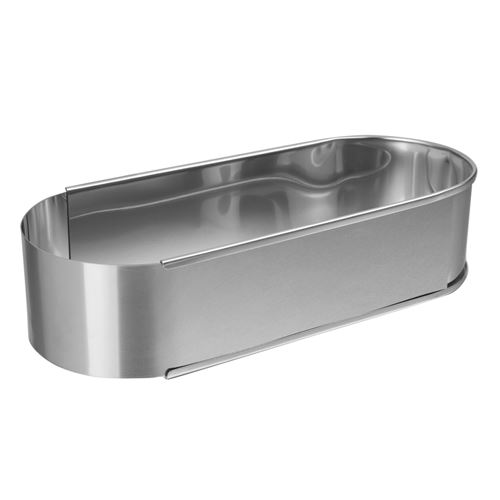 Cadre &agrave; pain et p&acirc;tisserie - Lares - Gris - Inox
