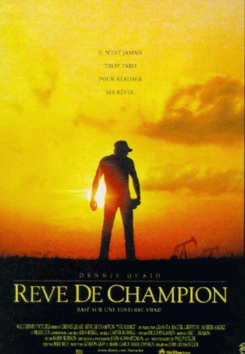 Rêve De Champion - The Rookie AFFICHE CINEMA ORIGINALE