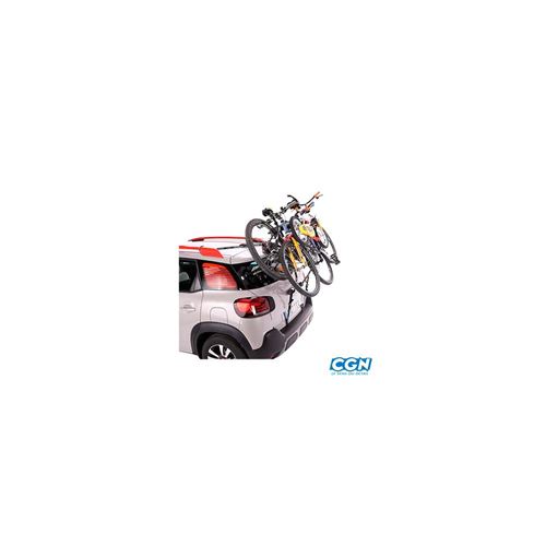 Porte velo hayon 5 sangles mottez shiva 3 acier 3 velos (+ de 360 vehicules compatibles)