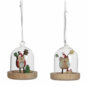 Lhéritier Du Temps Ensemble De 2 Boules De Noël