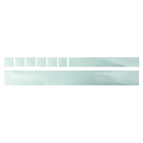 M-Wave feuilles de protection mis en 8 morceaux transparents