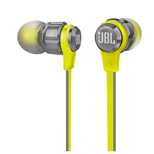 Écouteurs JBL T180A Filaire,Intra-auriculaires ,Sport ,Compatible IOS et Android - Vert