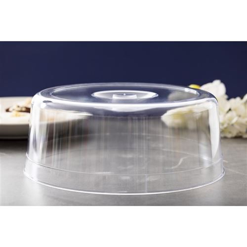 Couvercle pour plat à gâteau en plastique pure aps