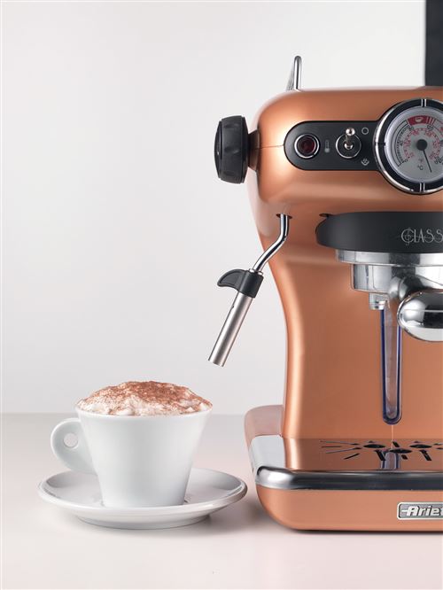 Ariete 1391 classique Machina café espresso, 850 W, cuivre