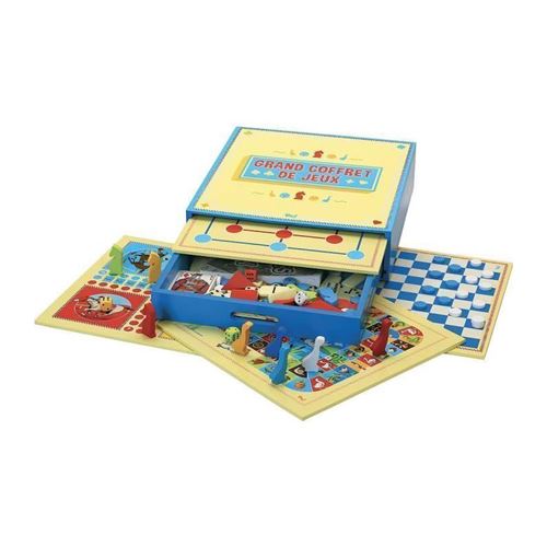 Larbre A Jouer - 66200 - Grand Coffret De Jeux - 200 Regles