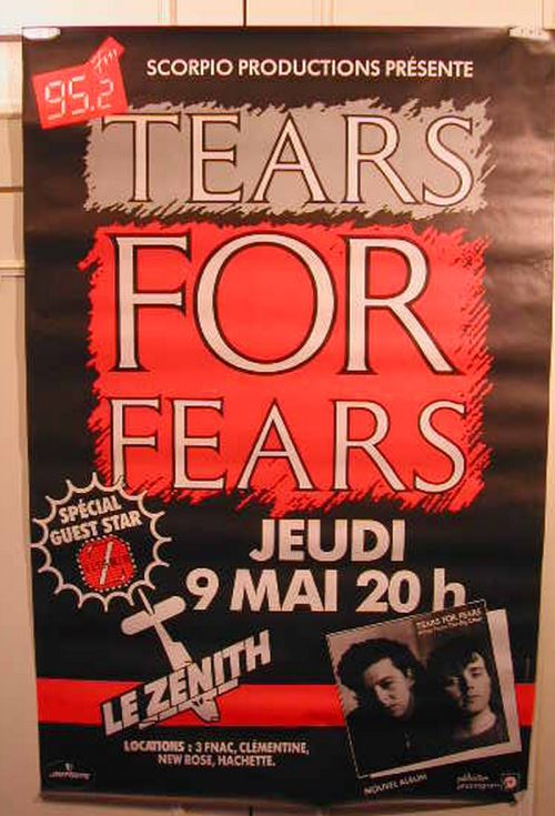 Tears For Fears - 80x120 cm - AFFICHE / POSTER