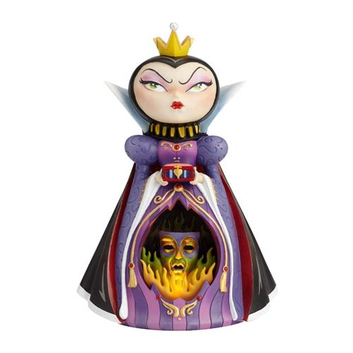 Miss Mindy 4058886 Figurine-Méchante Reine d'Alice Aux Pays de Merveille, Résine, Multicolore, 18,5 x 14,5 x 25,5 cm