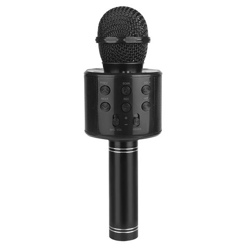 Microphone Bluetooth Platyne Noir - MIC 001