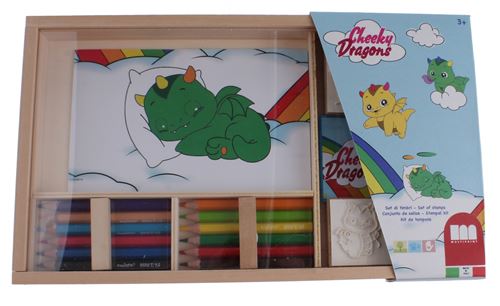 Multiprint Ensemble de couleur Cheeky Dragons 19 pièces