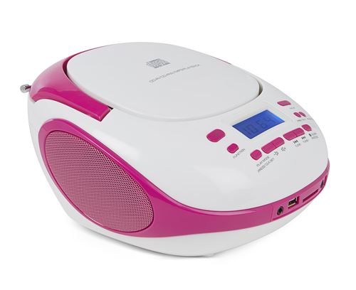 Nikkei NPRC56PK Lecteur CD Rose