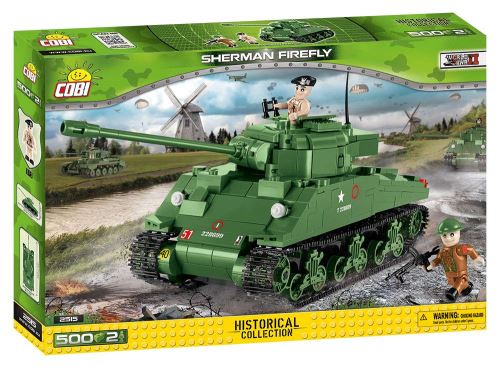 Cobi Small Army WWII - 2515 - Sherman Firefly
