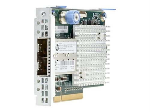 Hewlett-Packard Hpe 570Flr-Sfp+ - Adaptateur Réseau - Pcie 2.0 X8 - 10 Gigabit Sfp+ X 2 - pour Proliant Dl360P Gen8, Dl380P Gen8, Dl388P Gen8, Dl560 Gen8