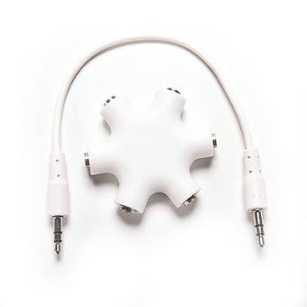 Câble séparateur pour écouteurs, Double prise Jack, câble Audio,  accessoires de téléphone portable, 3.5mm