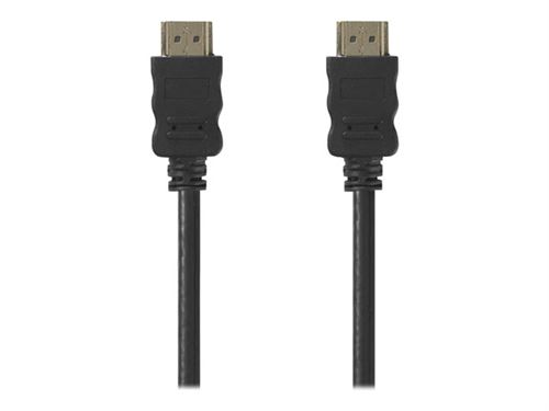 Câble hdmi? haute vitesse avec ethernet connecteur hdmi? - connecteur hdmi? 1,0 m noir nedis