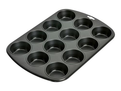 Kaiser Noir - Muffin World - Moule Pour 12 Muffins
