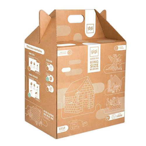 GIGI - Blocs de construction - Kit Cabane