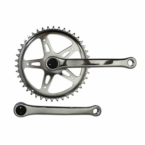 Pedalier city p2r manivelles acier 170mm plateau 42d. chaine 2.38 (3-32)