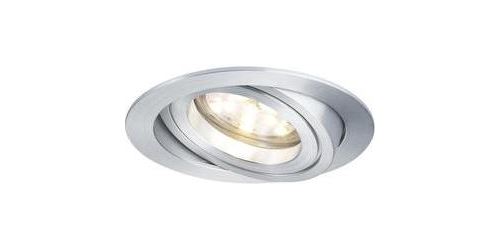 Spot LED encastrable LED intégrée Paulmann Coin 92817 blanc chaud 21 W aluminium set de 3