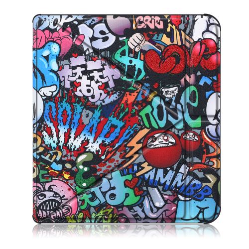WISETONY® Étui en origami Peint pour Kobo Forma