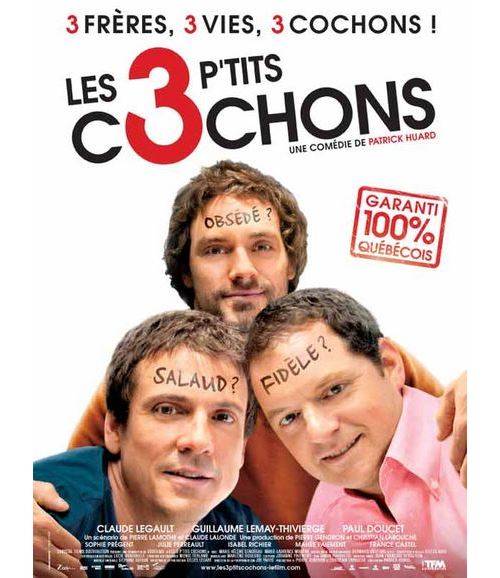 Les 3 P'Tits Cochons AFFICHE CINEMA ORIGINALE