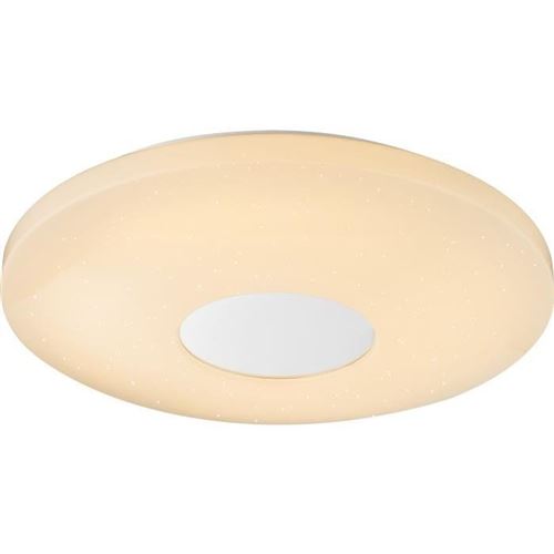 Plafonnier led en métal 7x44x44cm blanc globo lighting 41336-24