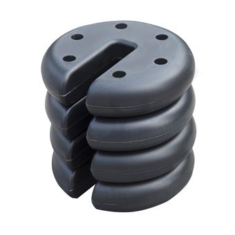 28 Sur Lot De 4 Poids De Lestage Circulaire Pour Tonnelle Accessoires Mobilier De Jardin Achat Prix Fnac
