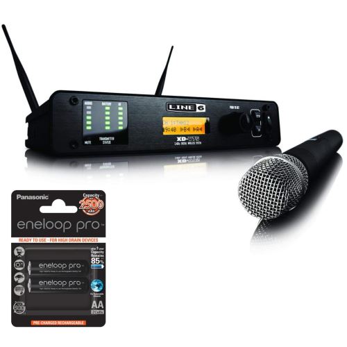 Line 6 XD-V75 + Eneloop système micro sans fil (2,4 GHz)