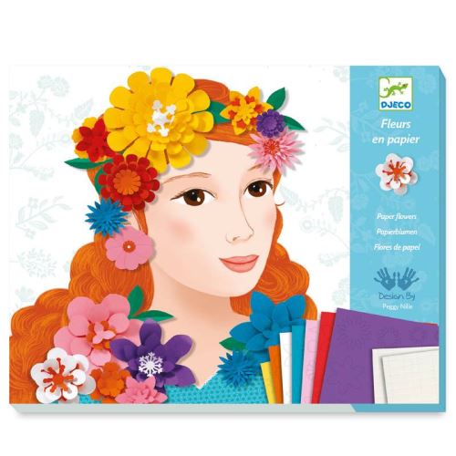 Kit créatif Djeco Jeunes filles en fleurs