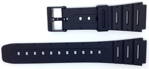 Casio Bracelet De Montre 71604130 pour Ca-53W, W-720 - Noir