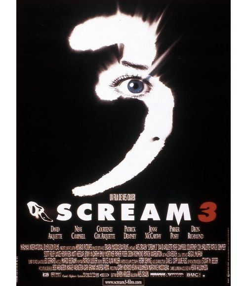 Scream 3 AFFICHE CINEMA ORIGINALE