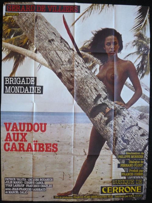 Brigade mondaine - Vaudou aux Caraïbes AFFICHE CINEMA ORIGINALE